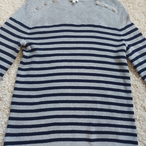 Talbots Woman Sweater size M Gray - Picture 5 of 8